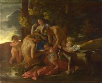 L'Enfance de Bacchus - Nicolas Poussin