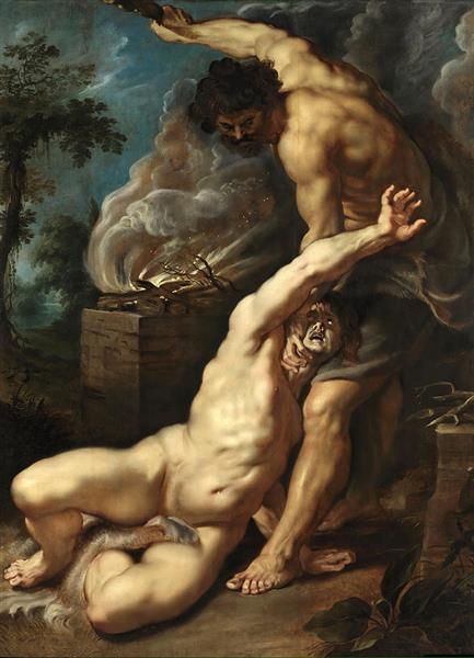 Cain slaying Abel - Питер Пауль Рубенс