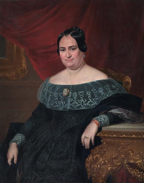 Portrait of a lady - Rafael Tegeo