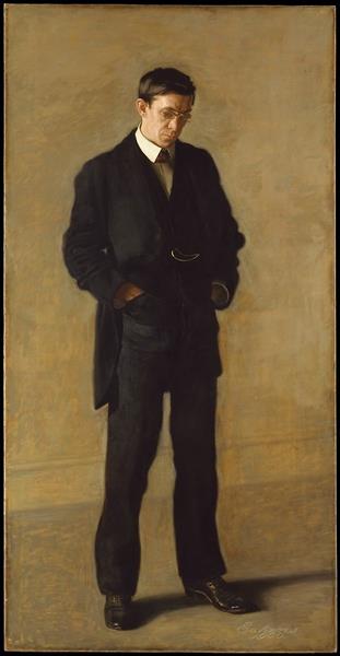 The Thinker (Portrait of Louis Kenton), 1900 - Томас Икинс