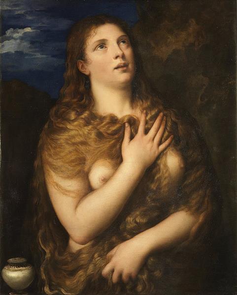 Mary Magdalen Repentant, 1531 - Titian