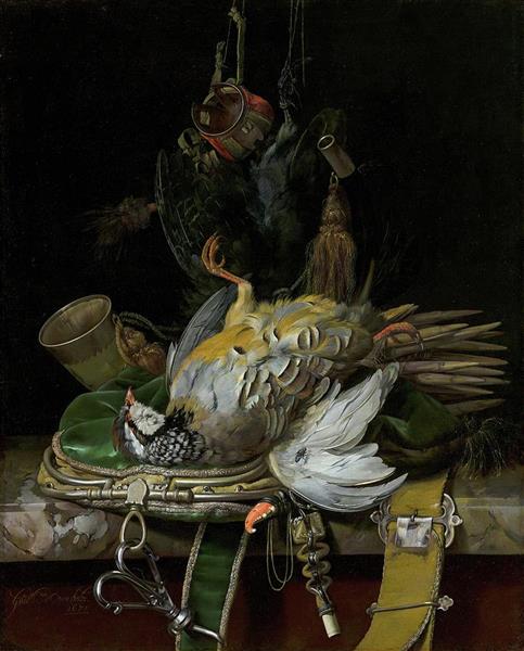 Still Life with Partridges - Віллем ван Алст