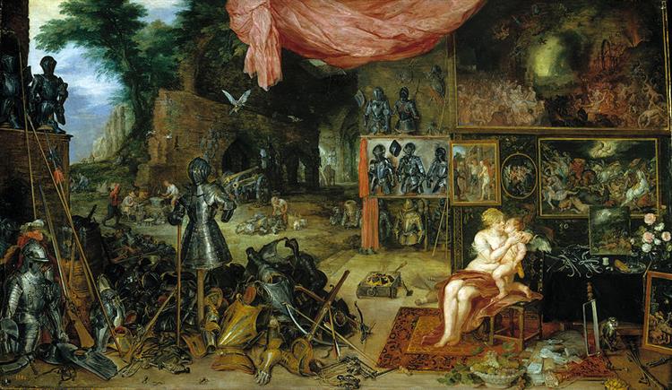 Allegory of the Sense of Touch - Jan Brueghel, o Velho