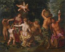 The Feast of Bacchus - Jan Brueghel, o Jovem
