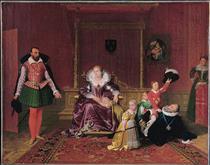Henri IV recevant l'ambassadeur d’Espagne - Jean-Auguste-Dominique Ingres