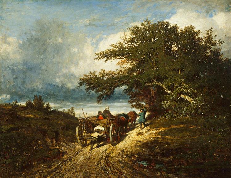 On the Road - Jules Dupre