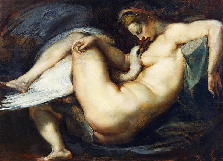 Leda and the Swan, c.1598 - c.1600 - Пітер Пауль Рубенс