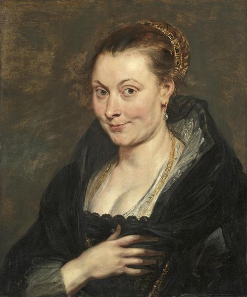 Portrait of Isabella Brant - Пітер Пауль Рубенс