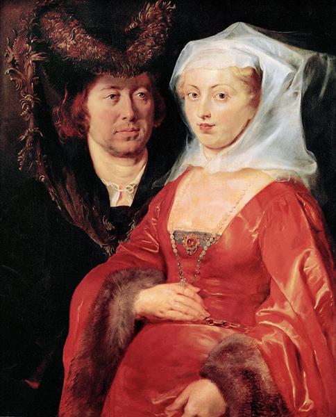 Saint Bega and Her Husband Ansegius - Pierre Paul Rubens