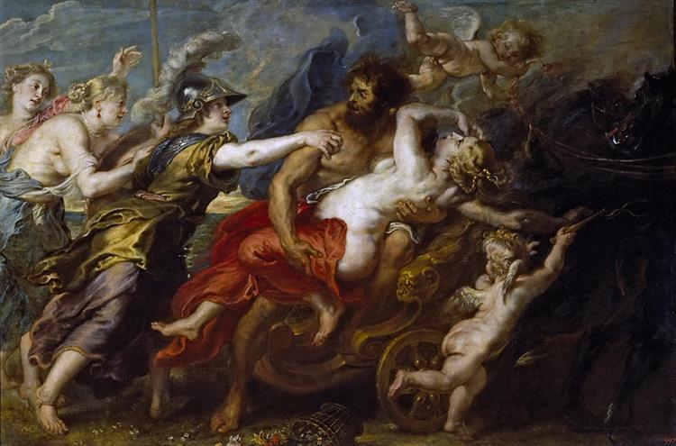 The Rape of Proserpina - Pierre Paul Rubens