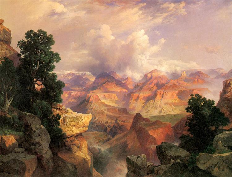 The Grand Canyon, 1913 - 托馬斯·莫蘭