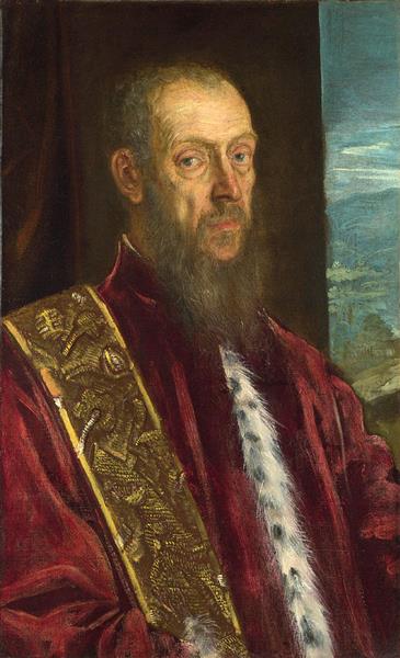 Portrait of Vincenzo Morosini, 1580 - Tintoretto