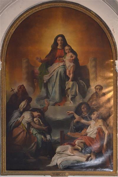 Our Lady of the Afflicted, 1844 - Франсуа-Жозеф Навез
