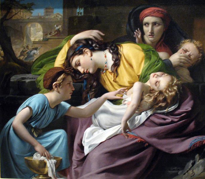 The massacre of the innocents, 1824 - Франсуа-Жозеф Навез