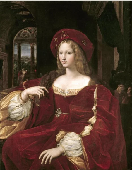 Joanna of Aragon, 1518 - Рафаель Санті