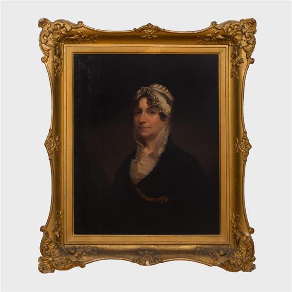 Portrait Said to be Mrs.Thomas Chester - Ezra Ames