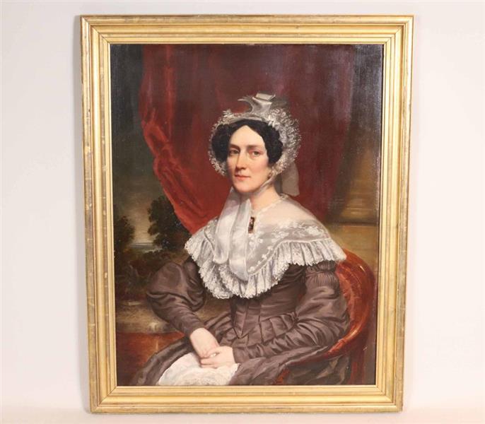 Portrait of Hannah van Buren - Ezra Ames