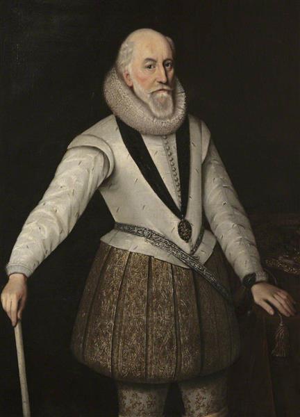 Edward Somerset (1553–1628), 4th Earl of Worcester, KG, Lord Privy Seal - Gilbert Jackson