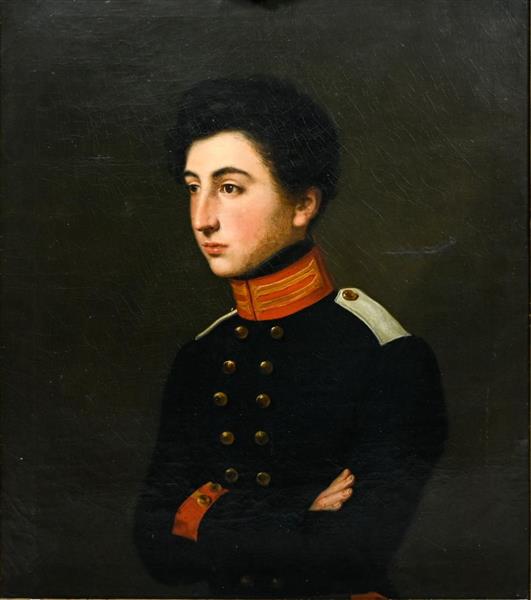 Portrait d'un cadet de l'infanterie espagnole - Friedrich Mosbrugger