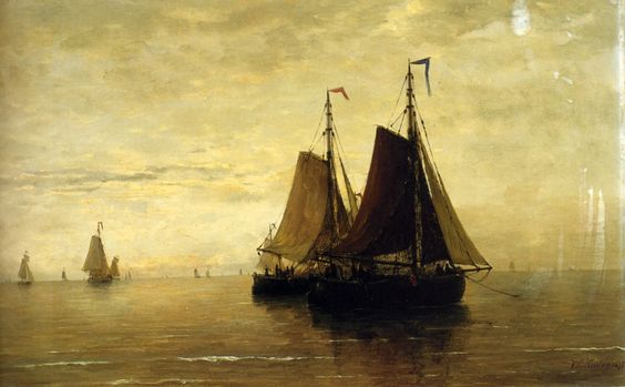 Kalme Zee - Hendrik Willem Mesdag
