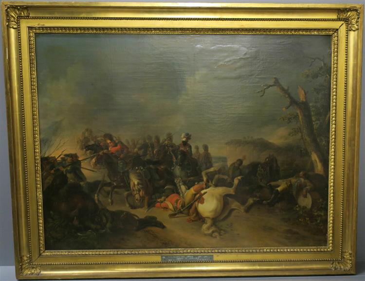 Combat de cavalerie - Jean-François Bosio