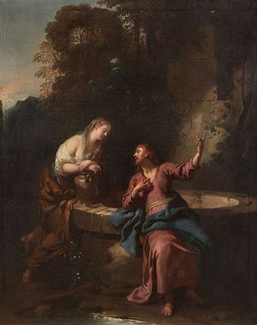 Le Christ et la Samaritaine - Jean-François de Troy