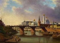 View of Kremlin - Joseph Andreas Weiss