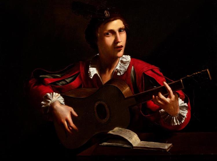 A guitar-player - Pietro Paolini