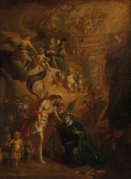 Christus verschijnt aan Maria - Theodor van Thulen