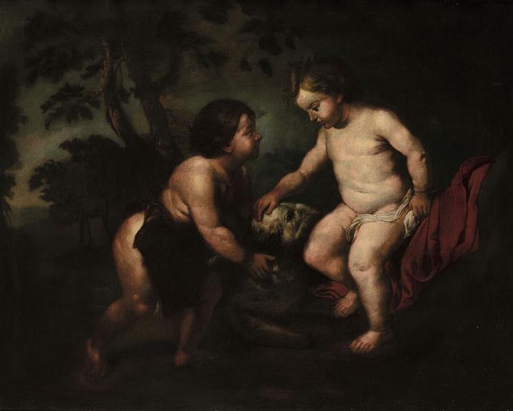 Gesù bambino e San Giovannino - Theodor van Thulen