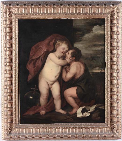 Gesù Bambino con San Giovannino - Theodor van Thulen