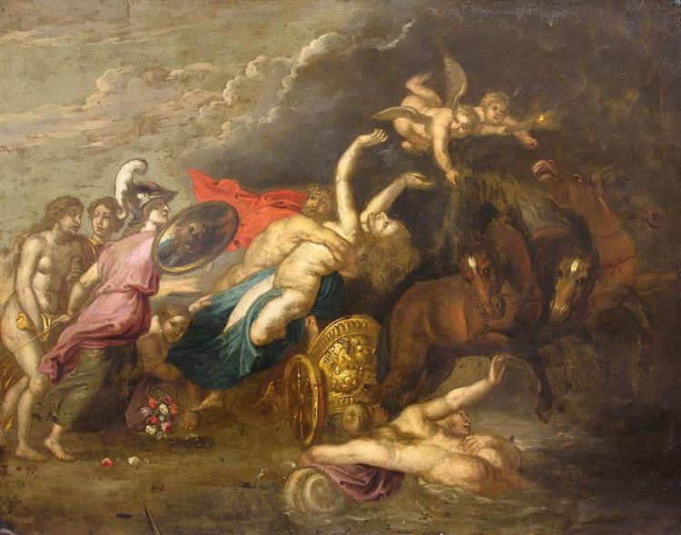 L'Enlèvement des Sabines - Theodor van Thulen