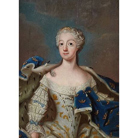 Portrait of Queen Lovisa Ulrika - Ulrika Pasch