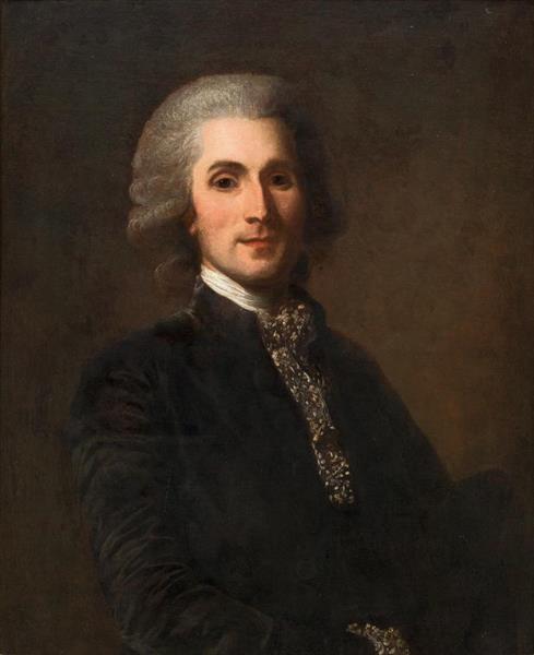 Portrait of Claude-François Martineau de Floriant (1752–1827) - Alexander Roslin