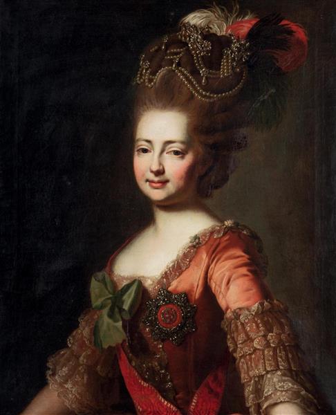 Portrait de l’impératrice Maria Féodorovna (1759-1828) - Alexander Roslin