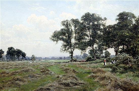Harvesters at rest - Edward Wilkins Waite
