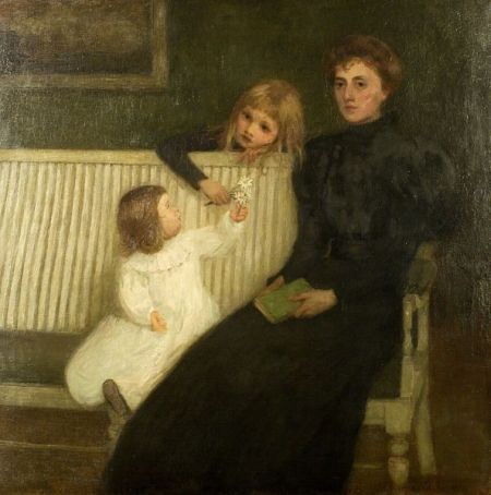 Enfants et Leur Mere/Children with Their Mother - Eugene Lawrence Vail