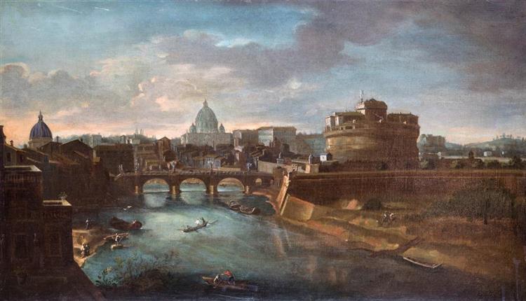 View of Rome - Gaspar van Wittel
