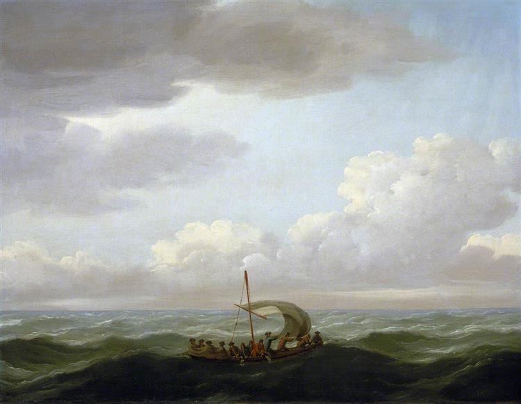The Yawl of the 'Luxborough' Galley - John Cleveley the Elder