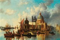 Venice, Santa Maria della Salute - Josef Carl Berthold Puttner