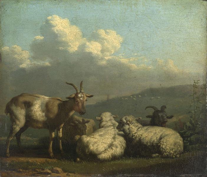 Sheep and Goats - Karel Dujardin