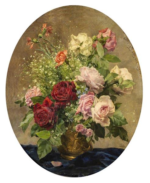 Flower arrangement - Louis de Schryver