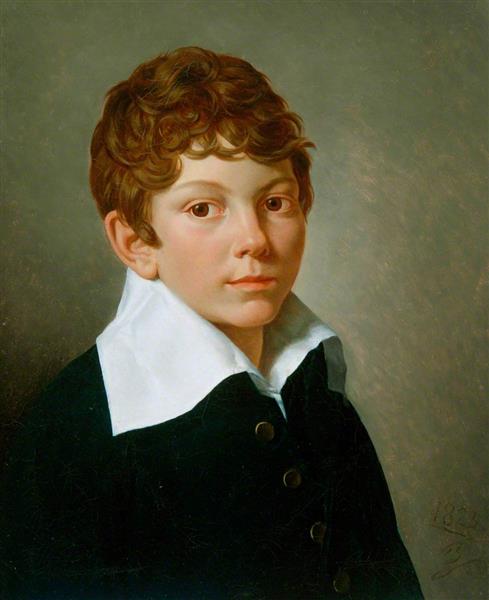 Portrait of a Boy - Louis Leopold Boilly
