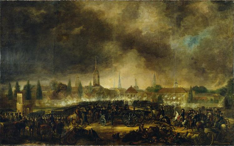 The Storming of Leipzig - Per Krafft the Younger