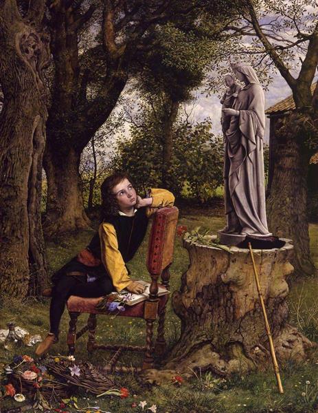 Titian Preparing to Make His First Essay in Colouring - William Dyce