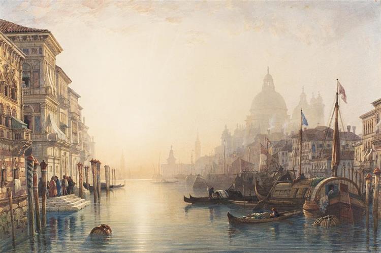 Canal Grande, Venezia - William Wyld