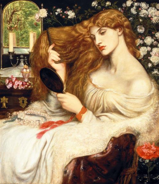 Lady Lilith, 1866 - 1873 - Dante Gabriel Rossetti