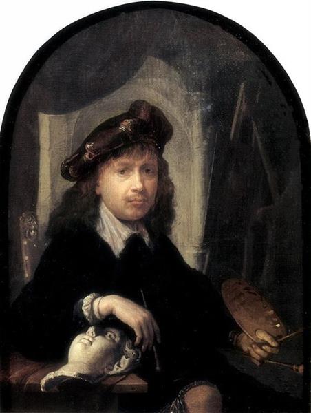 Self Portrait, 1635 - Gerrit Dou
