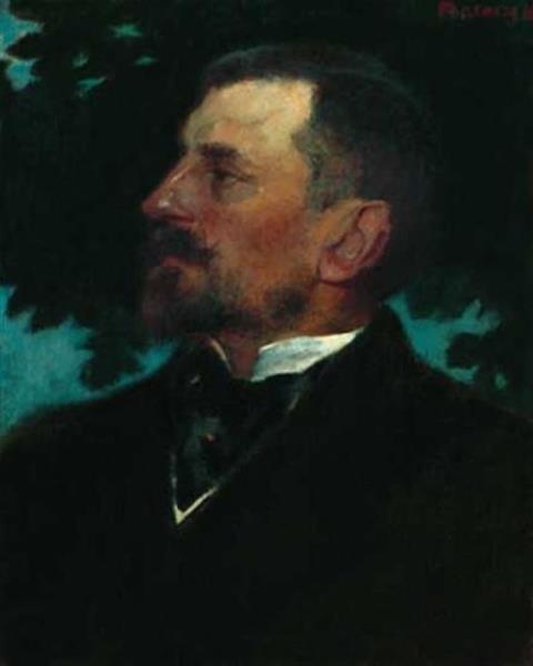 Ferenczy Károly, Férfi Portré - Károly Ferenczy
