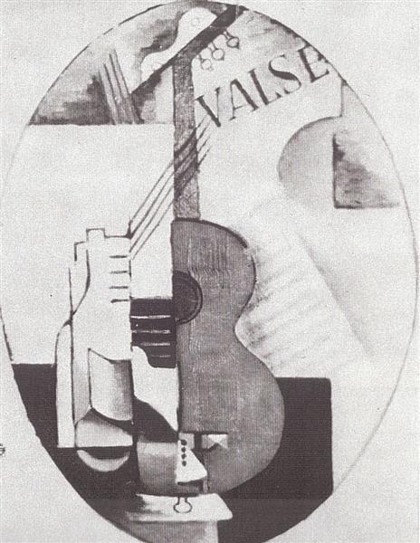 Guitar, 1914 - 1915 - Lioubov Popova